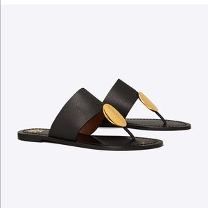 Tory Burch Patos black sandals
